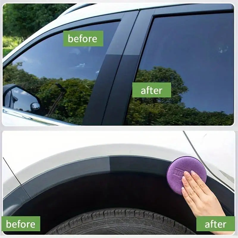 Car Universal Leather and Plastic Repair Polishing Wax
