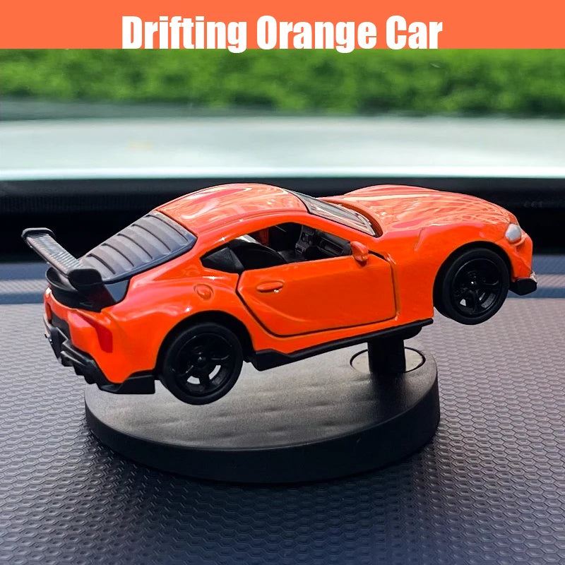 Drifting Car Dashboard Toy Model Swing Turning