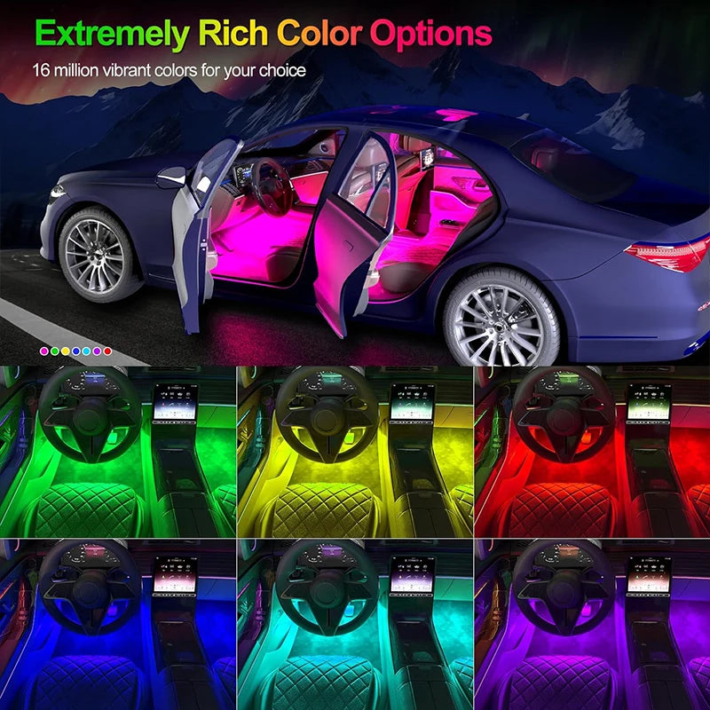 APP Control RGB Lights Neon Atmosphere
