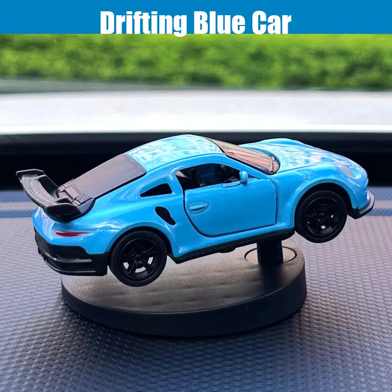 Drifting Car Dashboard Toy Model Swing Turning