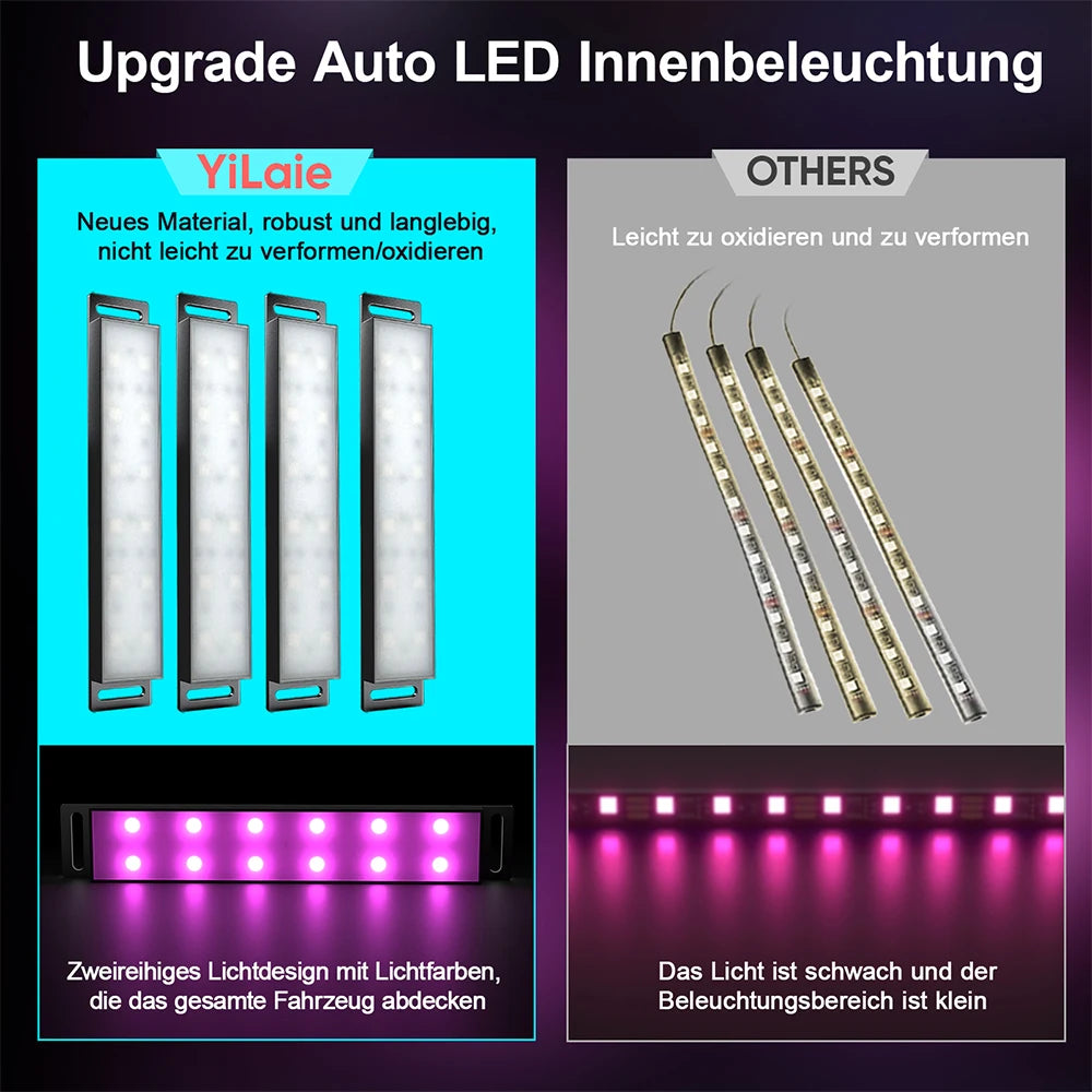 APP Control RGB Lights Neon Atmosphere
