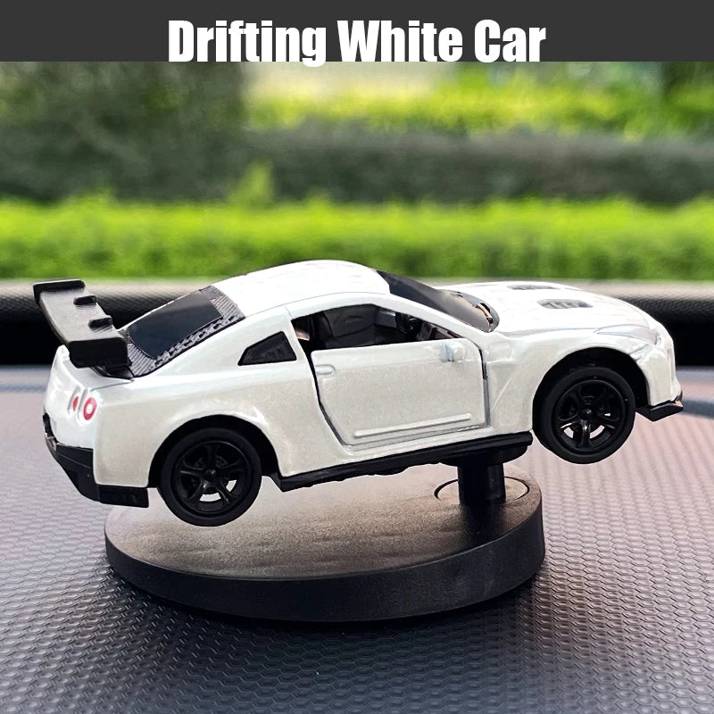 Drifting Car Dashboard Toy Model Swing Turning