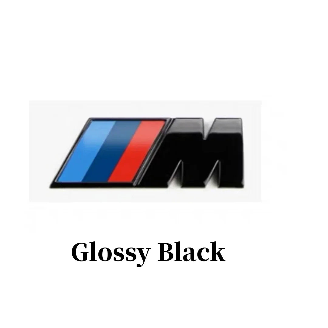 BMW M Tri-Color Emblem Badge & 3D Logo Sticker M Sport Car Accessories