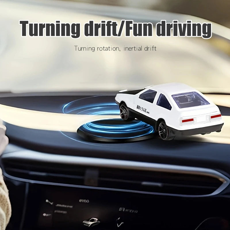 Drifting Car Dashboard Toy Model Swing Turning