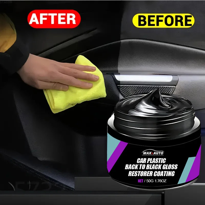 Car Universal Leather and Plastic Repair Polishing Wax