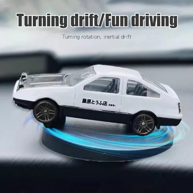 Drifting Car Dashboard Toy Model Swing Turning