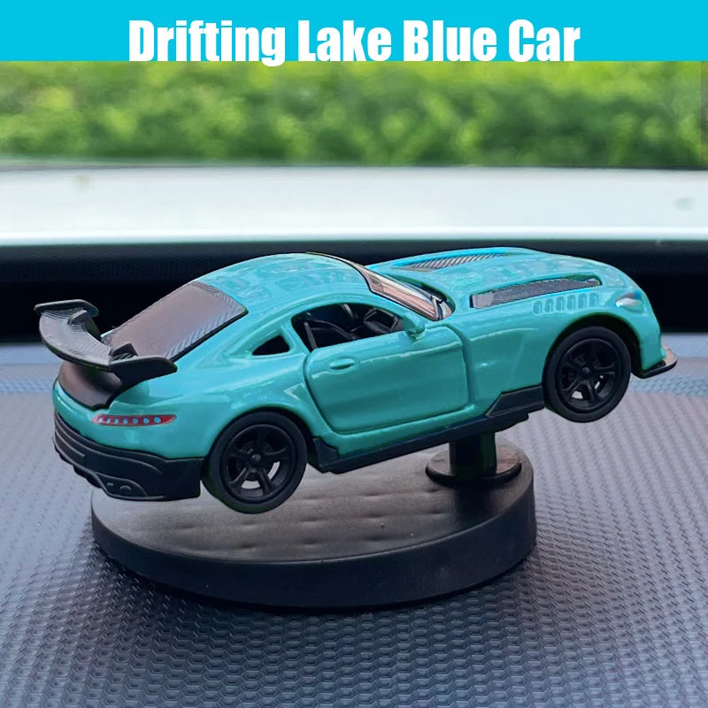 Drifting Car Dashboard Toy Model Swing Turning