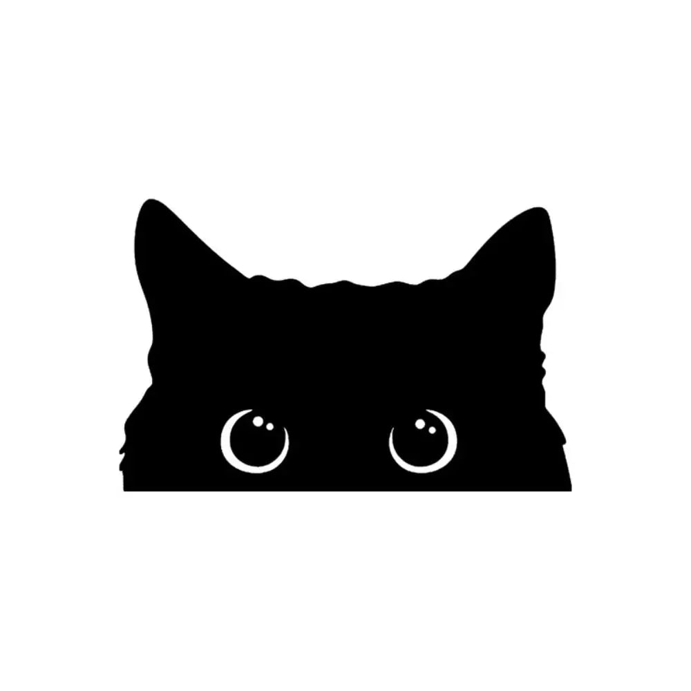 Cat Sticker Peeking Self-Adhesive