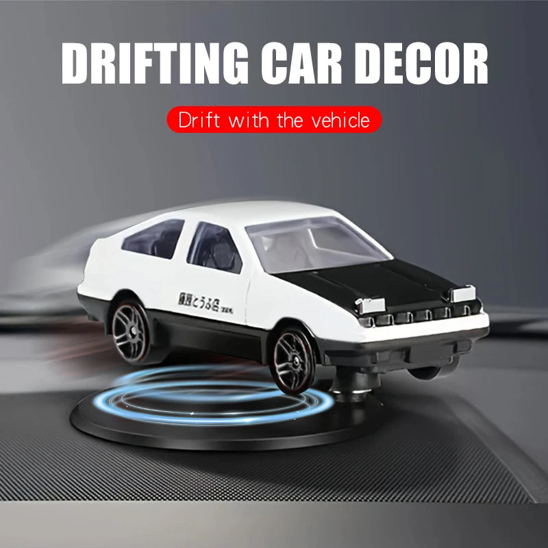 Drifting Car Dashboard Toy Model Swing Turning