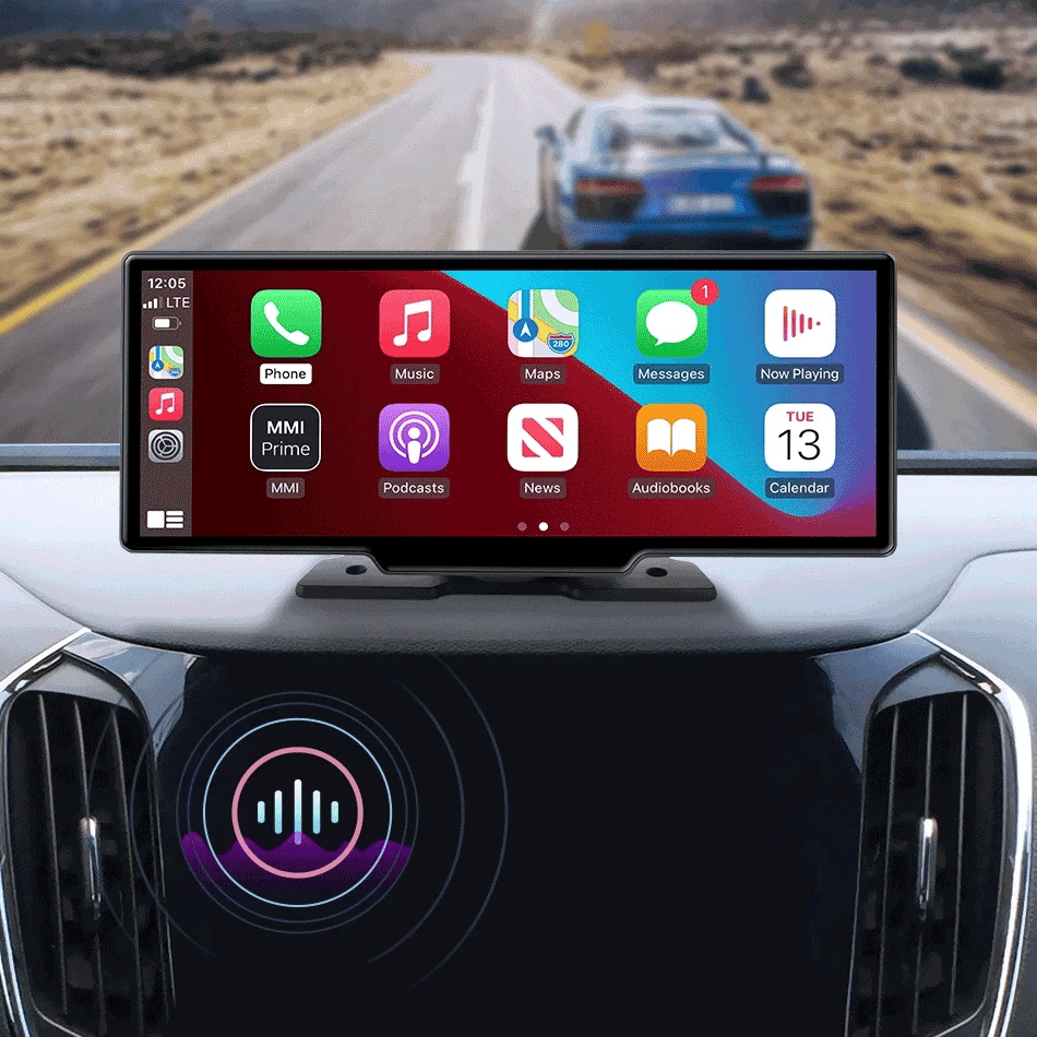 10.26'' Dash Cam 4K Car Mirror Video Player Wireless Auto GPS Car Monitor Multimedia Rearview Camera