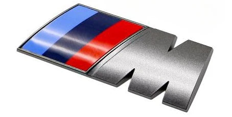 BMW M Tri-Color Emblem Badge & 3D Logo Sticker M Sport Car Accessories