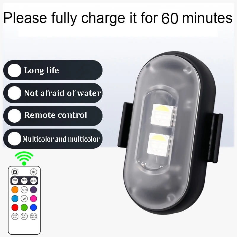 4/10x LED Light Multifunctional LED Light with Remote Control
