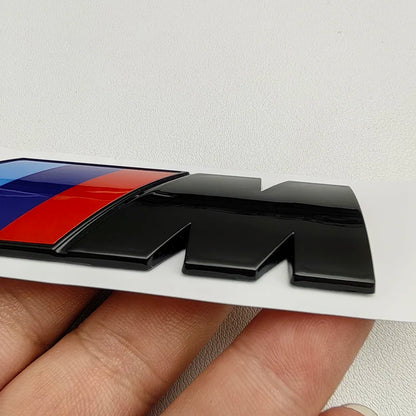 BMW M Tri-Color Emblem Badge & 3D Logo Sticker M Sport Car Accessories