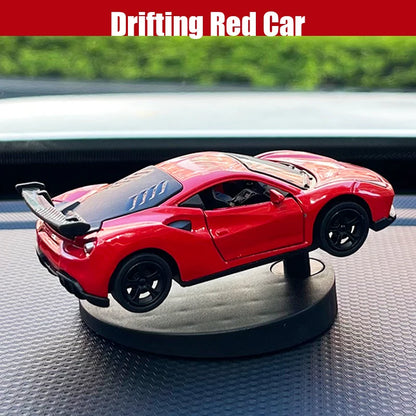 Drifting Car Dashboard Toy Model Swing Turning