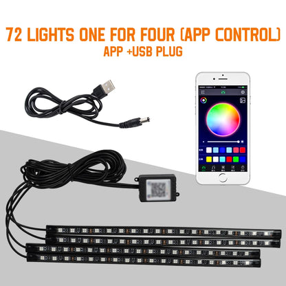 RGB Atmosphere Decorative Led Interior Light Strips