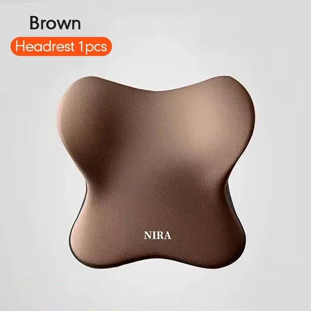 Memory Foam Car Universal Headrest Lumbar Cushion Back