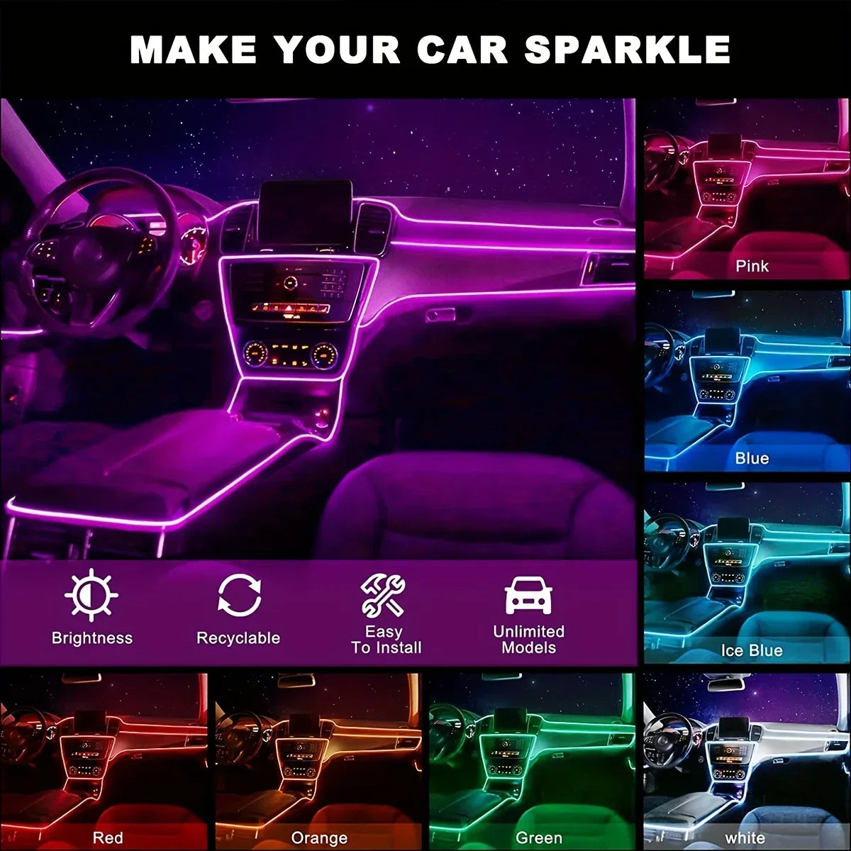 RGB Neon Light Strip Remote Control