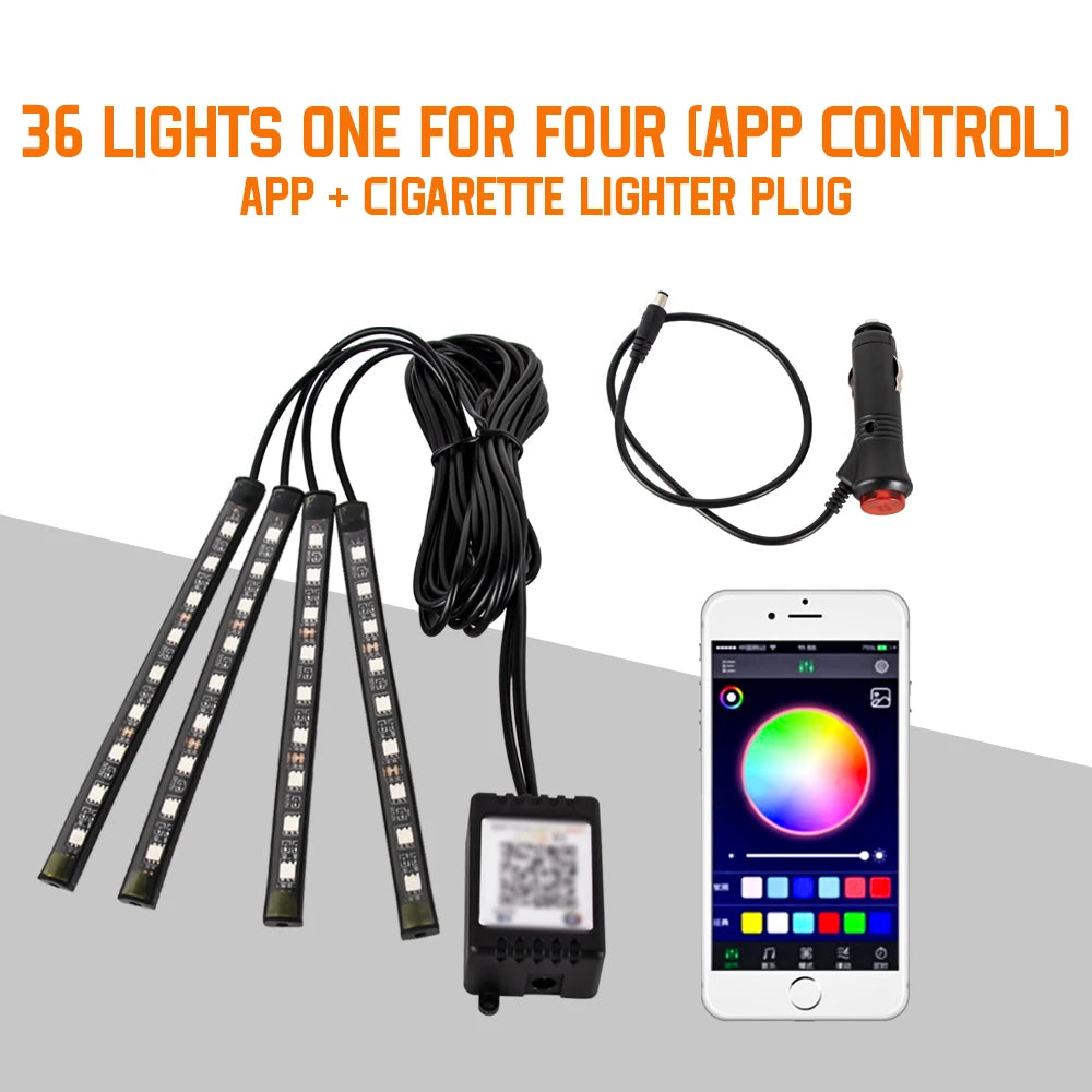 RGB Atmosphere Decorative Led Interior Light Strips