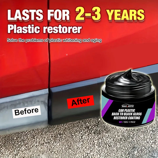 Car Universal Leather and Plastic Repair Polishing Wax