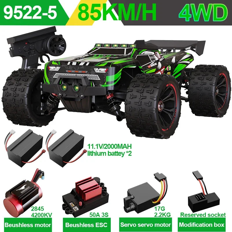 High Speed RC Brushless 4WD Off-Road Drift Remote Control Car
