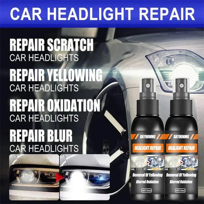 Headlight Repair Spray for Car Refurbishment Anti-Oxidation Coating