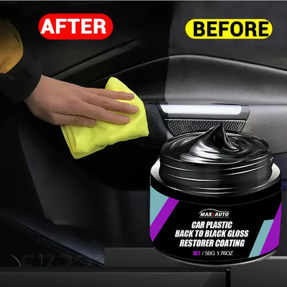 Car Universal Leather and Plastic Repair Polishing Wax