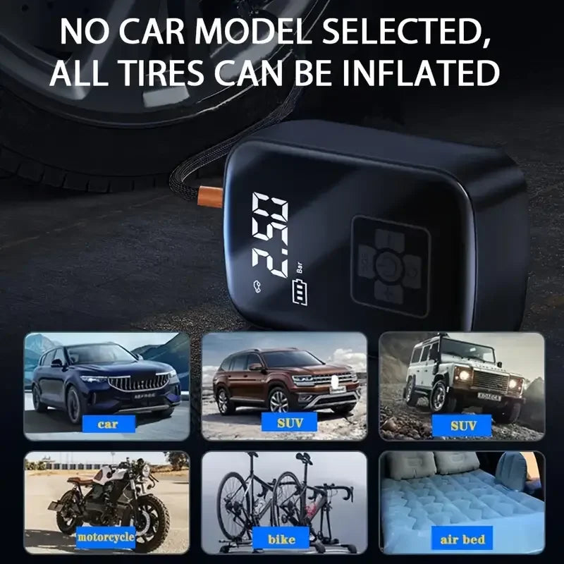 Wireless Electric Tire Inflator Pump