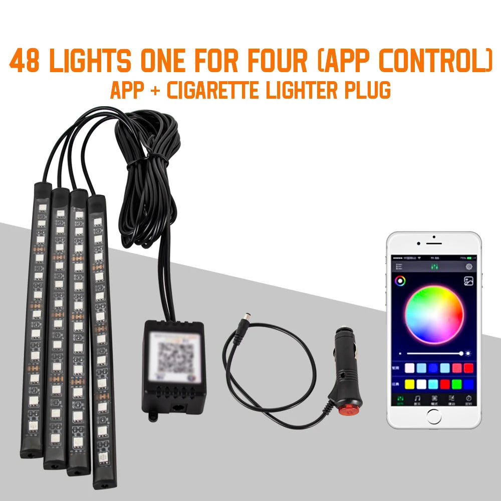 RGB Atmosphere Decorative Led Interior Light Strips