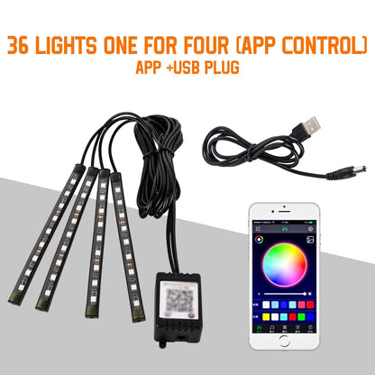 RGB Atmosphere Decorative Led Interior Light Strips