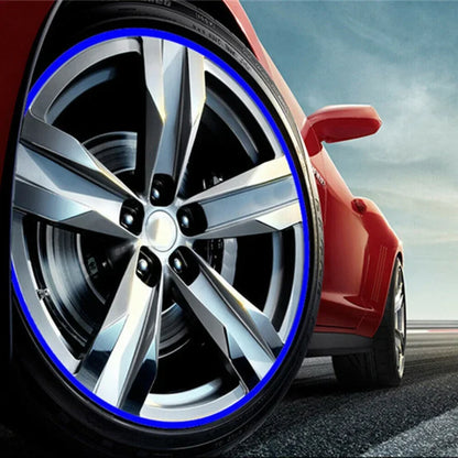 Universal Reflective Wheel Rim Stripe Tape Stickers