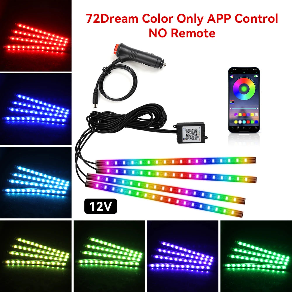 RGB Atmosphere Decorative Led Interior Light Strips