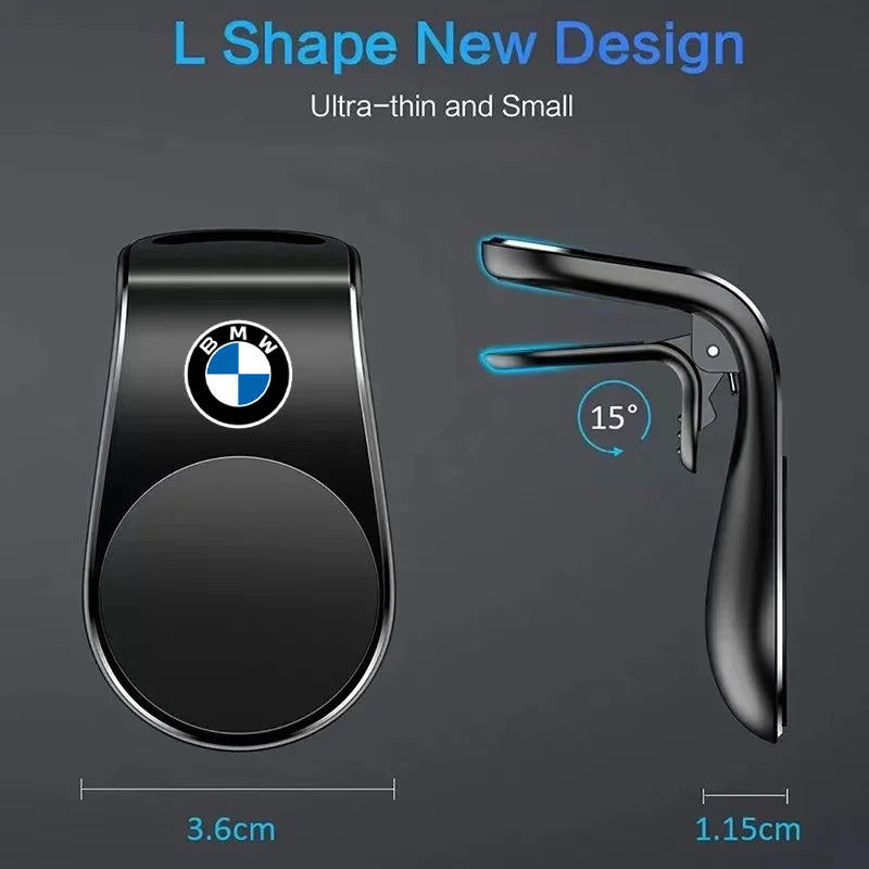 Magnetic Car Phone Holder in Car Phone Stand Clip Mount
