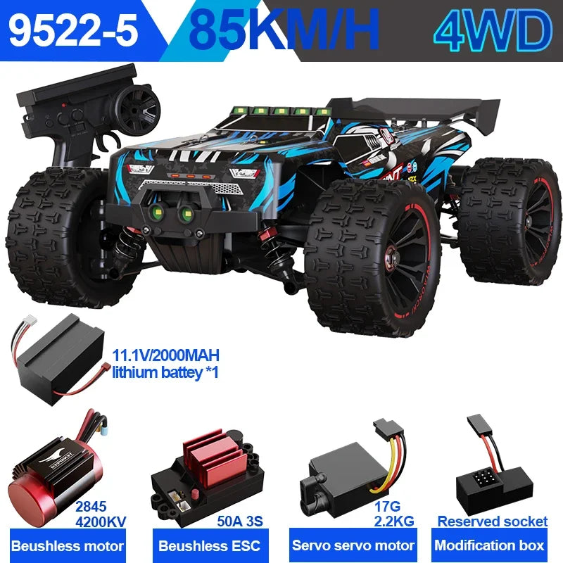 High Speed RC Brushless 4WD Off-Road Drift Remote Control Car
