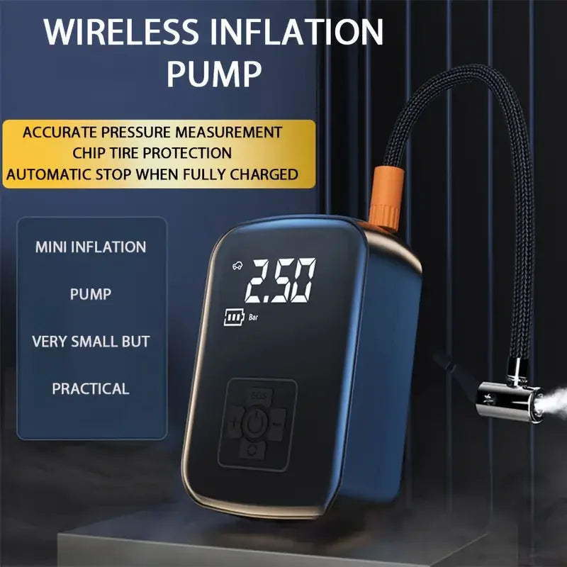 Wireless Electric Tire Inflator Pump