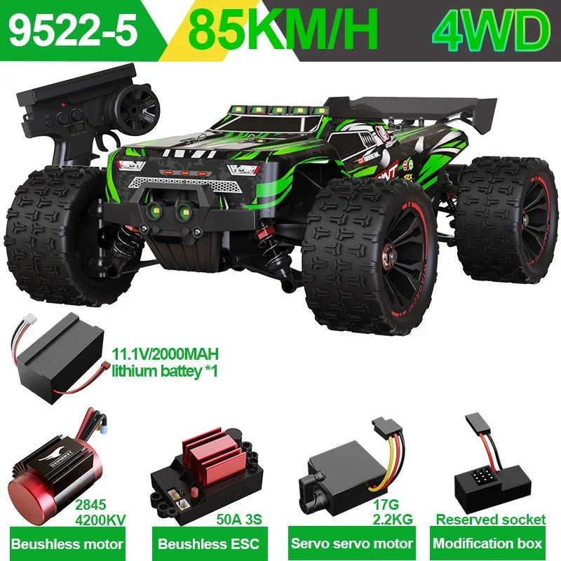 High Speed RC Brushless 4WD Off-Road Drift Remote Control Car
