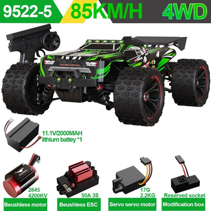 High Speed RC Brushless 4WD Off-Road Drift Remote Control Car