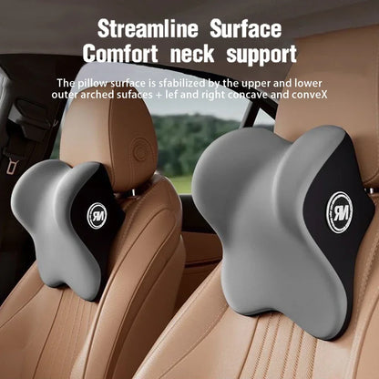 Memory Foam Car Universal Headrest Lumbar Cushion Back
